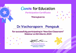 Self-Development Certificate