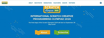 The final round of the 8th International Scratch Creative Programming Olympiad 2024, featuring participants from 45 countries.