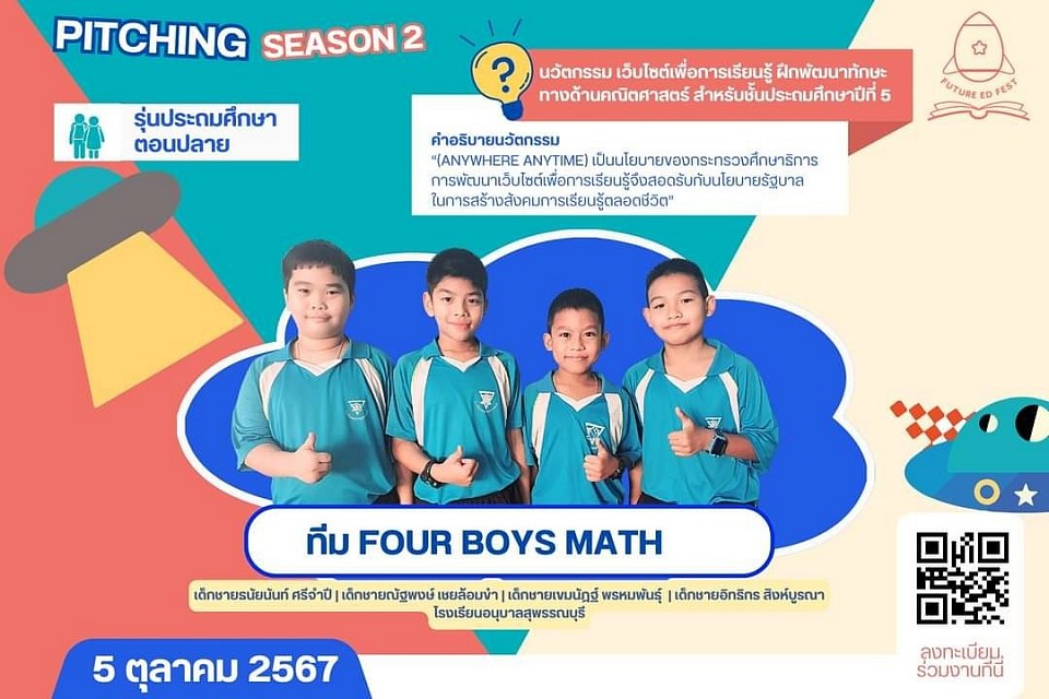 Students participating in the innovation competition.